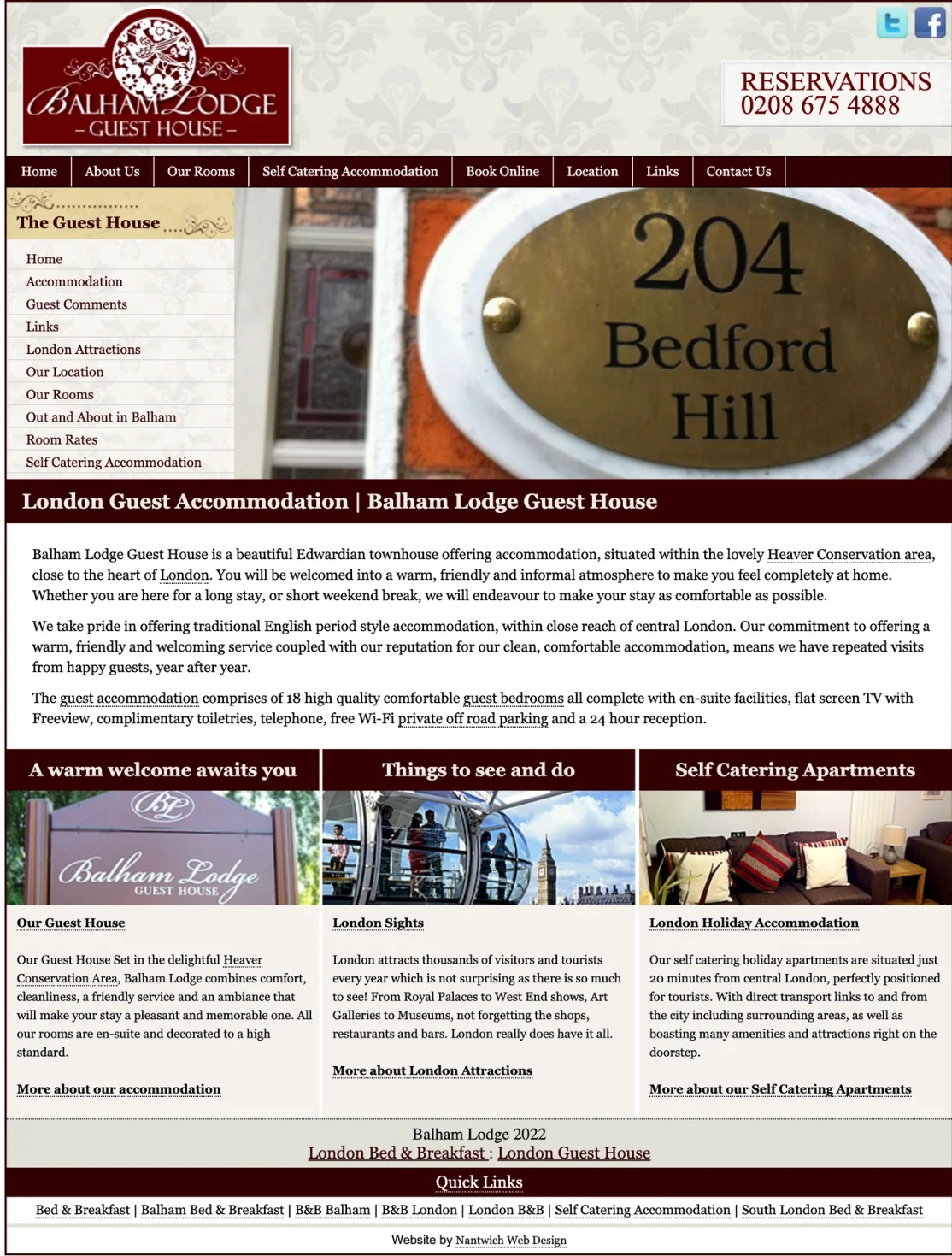 Balham Lodge Guest House