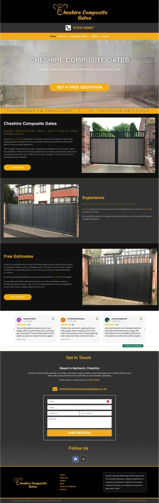 Cheshire Composite Gates