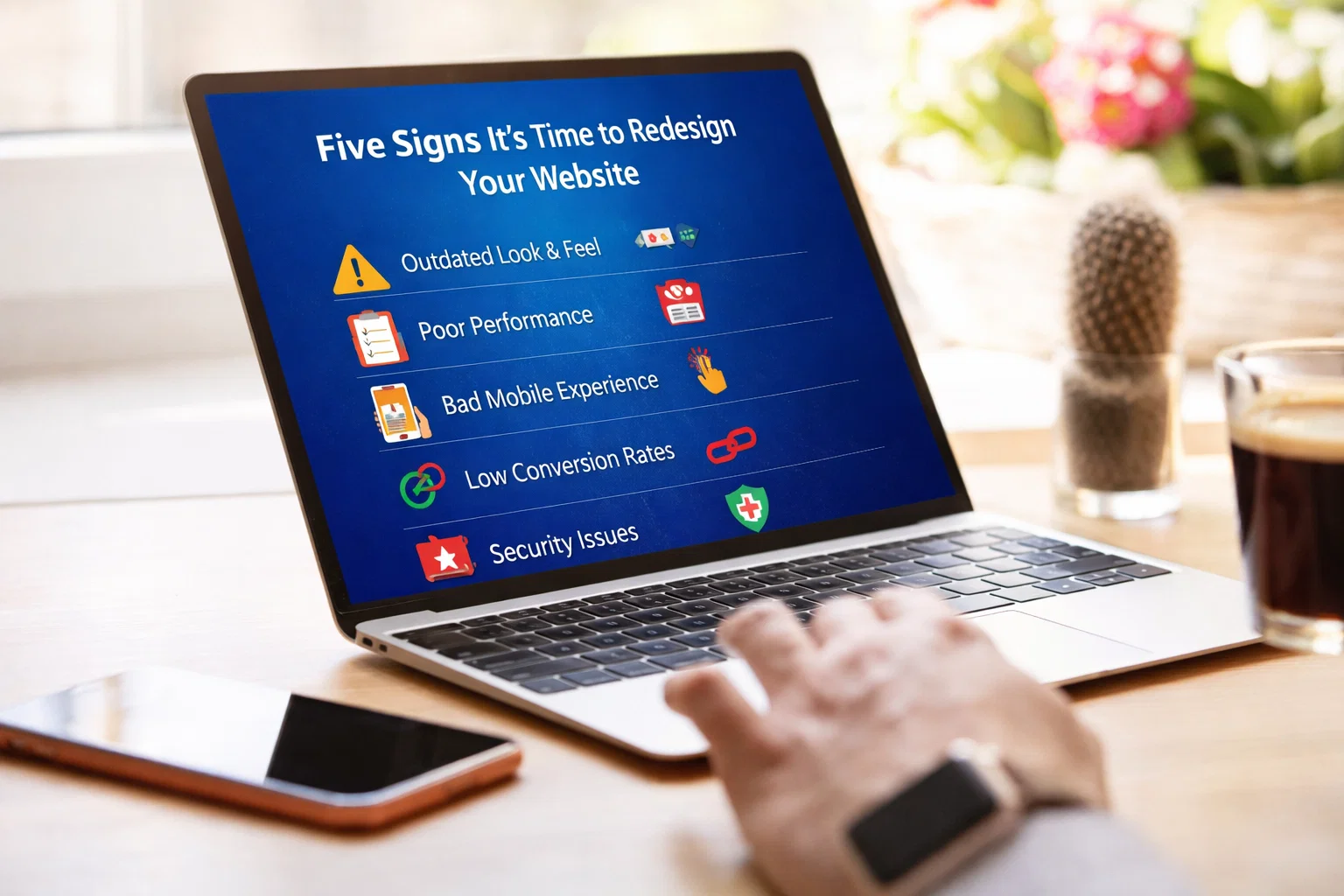 Five Signs It’s Time to Redesign Your Website