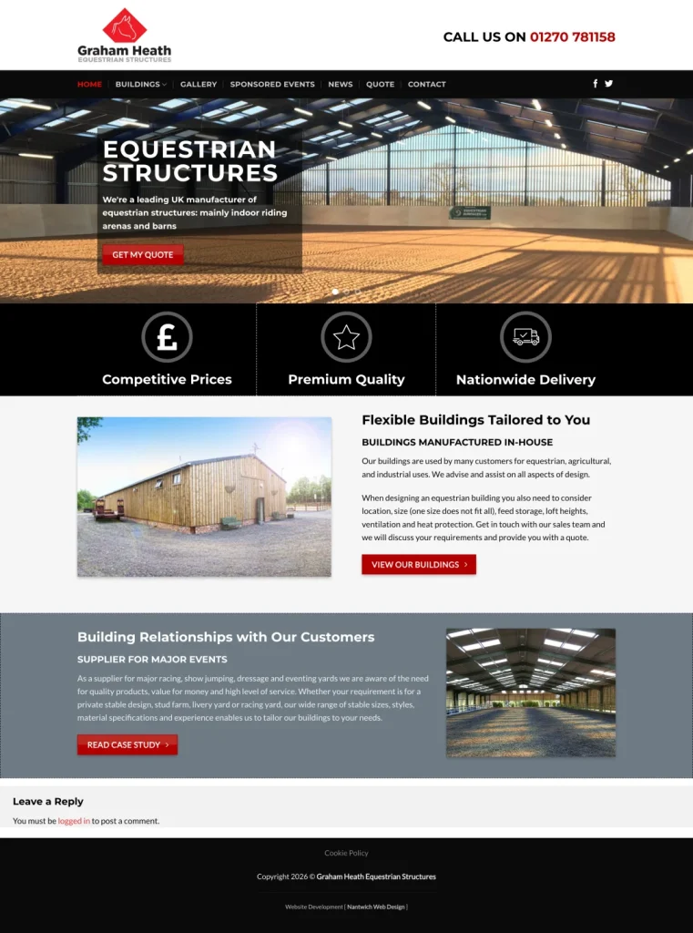 GH Equestrian Structures